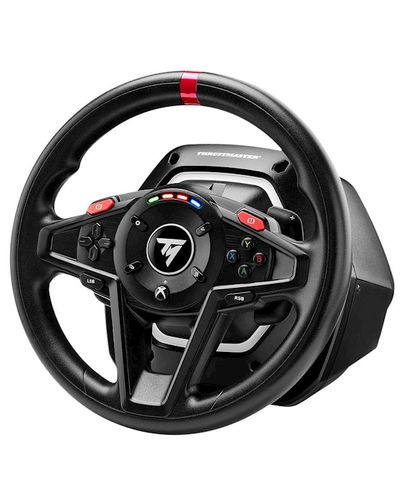 კომპიუტერული საჭე და პედლები Thrustmaster 4160781 T128-P, PS5, PS4, PC, Racing Wheel+Pedals, Black , 2 image - Primestore.ge