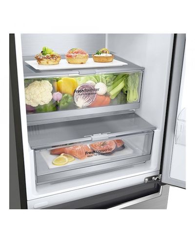 Refrigerator LG GC-B509SMUM.APZQCIS, 384L, No Frost, Refrigerator, Silver, 6 image