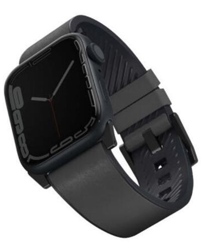 სმარტ საათის სამაჯური Uniq Straden Waterproof Leather Hybrid Apple Watch Strap 45/44/42Mm  - Primestore.ge