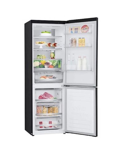 Refrigerator LG GC-B459SBUM.AMCQCIS, 374L, A++, No Frost, Refrigerator, Black, 2 image