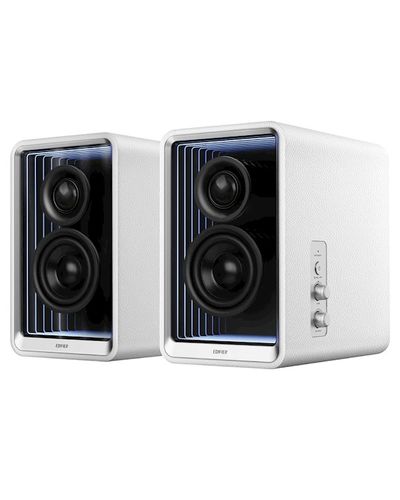 Speaker Edifier QR65, 70W, Bluetooth, USB, USB-C, AUX, Speaker With GaN Charger, White