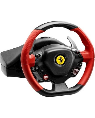 Computer steering wheel and pedals Thrustmaster Ferrari 458, Xbox One, Black/Red, 2 image