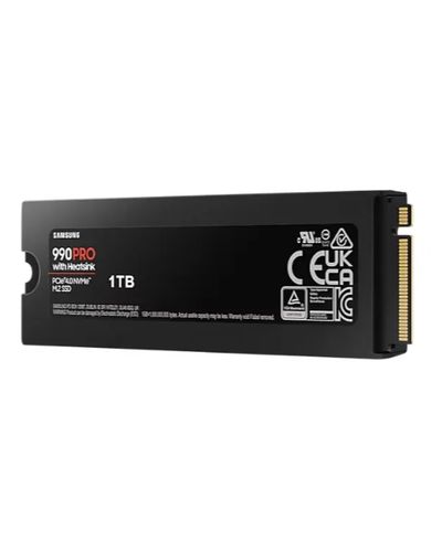 მყარი დისკი Samsung SSD PCIE G4 M.2 NVME 1TB W/HS 990 PRO MZ-V9P1T0CW , 2 image - Primestore.ge