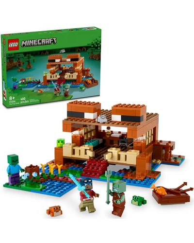 ლეგო LEGO Minecraft House in the shape of a frog  - Primestore.ge