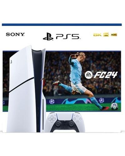 ფლეისთეიშენი Sony PlayStation PS5 Slim 1TB EA Sports FC 24 Bundle  - Primestore.ge