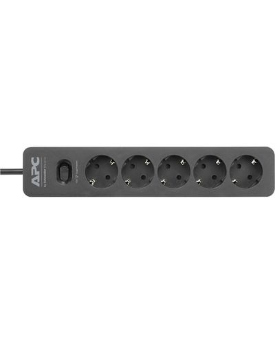 დენის გამანაწილებელი APC Essential SurgeArrest 5 Outlet Black 230V Germany , 3 image - Primestore.ge