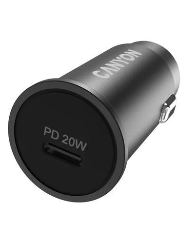 Car charger Canyon 20W Car Charger CNS-CCA20B, USB type-C, Black, 2 image