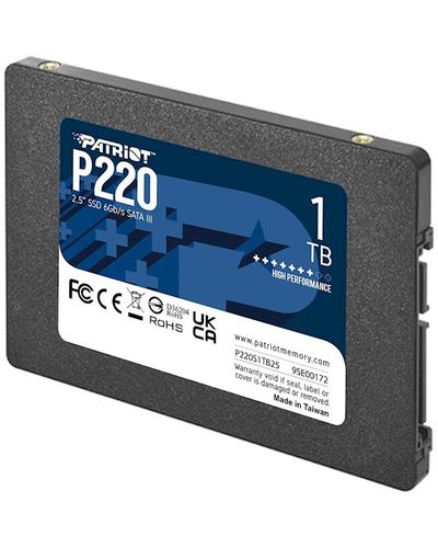 მყარი დისკი Patriot P220 1TB SSD SATA 3 2.5" - P220S1TB25 , 2 image - Primestore.ge
