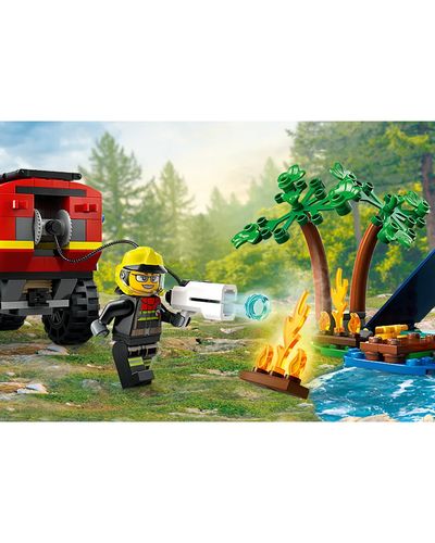 Lego LEGO City Fire SUV with a rescue boat, 4 image