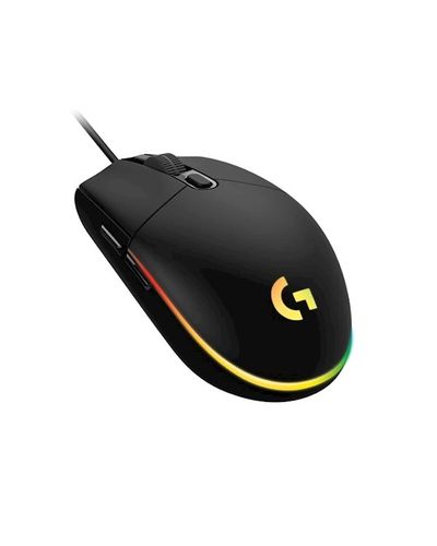 Mouse LOGITECH G102 LIGHTSYNC Corded Gaming Mouse - BLACK - USB - EER (L910-005823), 2 image