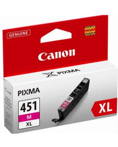 კარტრიჯი Canon CLI-451XL M Magenta for PIXMA IP7240, iP8740, iX6840, MG5440, MG5540, MG5640, MG6340, MG6440, MG6640, MG7140, MG7540, MX924 ( 660  Pages)  - Primestore.ge