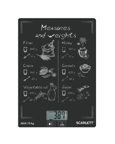 Kitchen scale SCARLETT SC-KS57P64