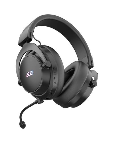 Headphone 2E GAMING Headset HG360, 7.1, mini-jack/WL, RGB, 1.5m, black, 2 image