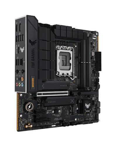 დედა დაფა ASUS Motherboard TUF GAMING B760M-PLUS WIFI II s1700 B760 4xDDR5 M.2 HDMI DP Wi-Fi BT mATX , 2 image - Primestore.ge