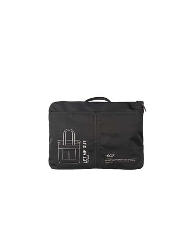 Notebook bag Tucano LET ME OUT SHOPPER BAG FOLDABLE, BLACK, 4 image