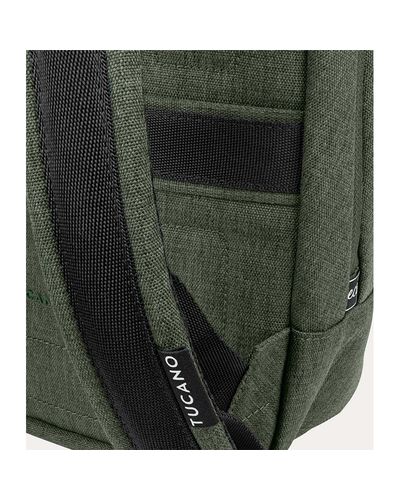 ნოუთბუქის ჩანთა Tucano backpack Ted 11", military green , 4 image - Primestore.ge