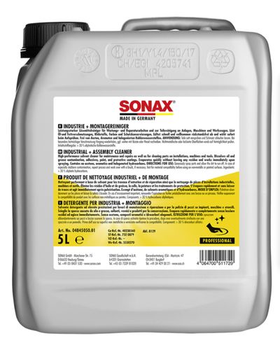 ინდუსტრიული საწმენდი SONAX 484505 5L  - Primestore.ge