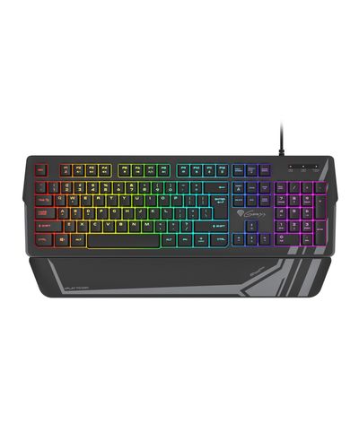 კლავიატურა Genesis Gaming Keyboard Rhod 350 RGB  US Layout with RGB Blacklight Windows XP, Vista, 7, 8, 10, USB  - Primestore.ge