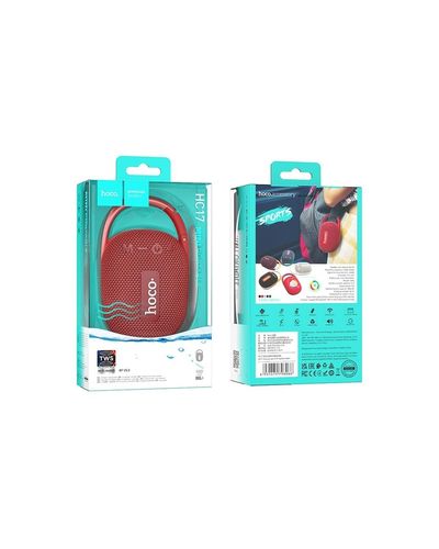 დინამიკი Hoco HC17 Easy joy sports wireless speaker Red , 2 image - Primestore.ge