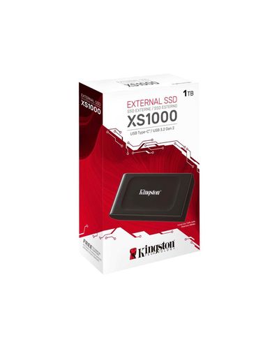 გარე მყარი დისკი Kingston XS1000 1TB SSD | Pocket-Sized | USB 3.2 Gen 2 | External Solid State Drive | Up to 1050MB/s , 2 image - Primestore.ge