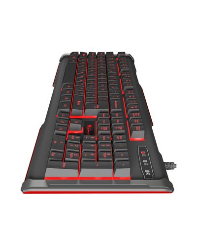 კლავიატურა Genesis Gaming Keyboard Rhod 400 RGB RULayout with RGB Blacklight Windows XP, Vista, 7, 8, 10, USB , 3 image - Primestore.ge
