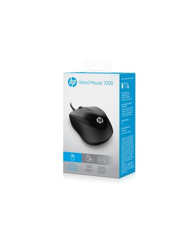 მაუსი HP 1000 Wired Mouse (4QM14AA) , 3 image - Primestore.ge