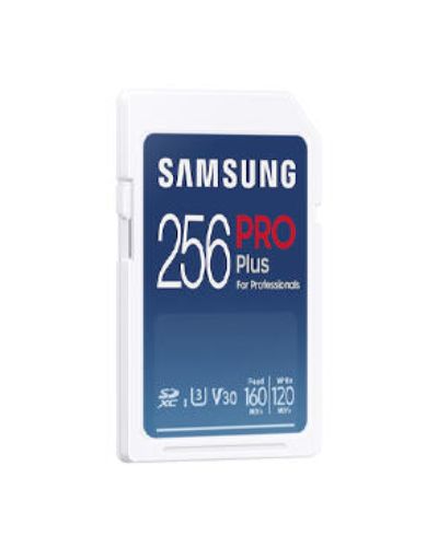 მეხსიერების ბარათი Samsung Pro Plus U3 V30 SDXC UHS-I 256GB сlass 10 MB-SD256K , 2 image - Primestore.ge
