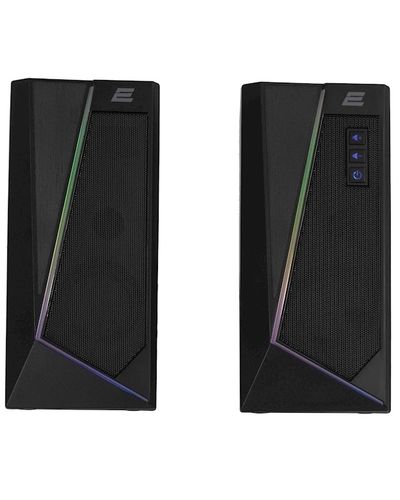 Speaker 2E Multimedia speaker PCS233 RGB, 2.0, USB, Black, 2 image