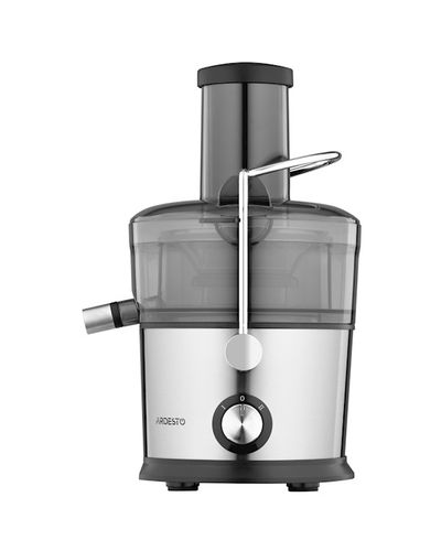 წვენსაწური Ardesto centrifugal juicer, 1100W, bowl-1L, plastic/iron, silver-black , 2 image - Primestore.ge