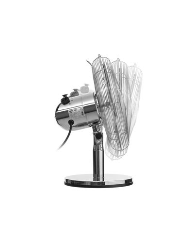 ვენტილატორი Sencor SFE 3040SL Desk Fan, 35 W, Diameter- 30 cm, 3speed, High Quality Chromed , 2 image - Primestore.ge