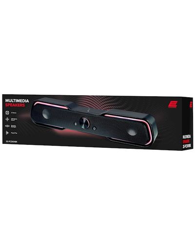 დინამიკი 2E Multimedia speaker  PCS101 RGB, 2.0, USB, Black , 6 image - Primestore.ge