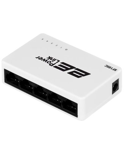 სვიჩი 2E PowerLink Switch SF105C 5xFE, Unmanaged , 2 image - Primestore.ge