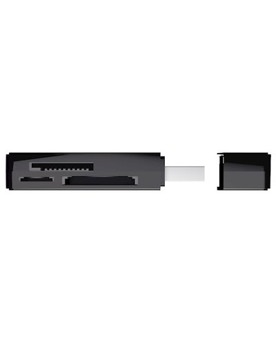 Card reader Trust Nanga USB-A to M2 / SD Card Reader, Black, 3 image