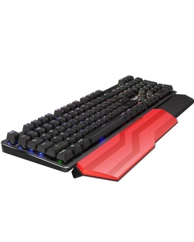 კლავიატურა A4tech Bloody B975 LIGHT STRIKE RGB Mechanical Gaming Keyboard Brown Switch US Layout Black , 2 image - Primestore.ge