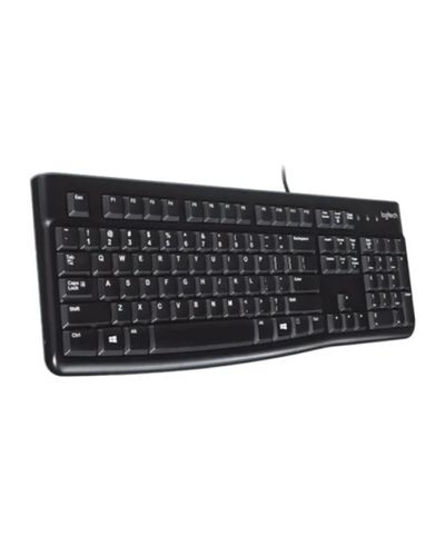 Keyboard Logitech K120 Wired Keyboard Black - 920-002506, 2 image