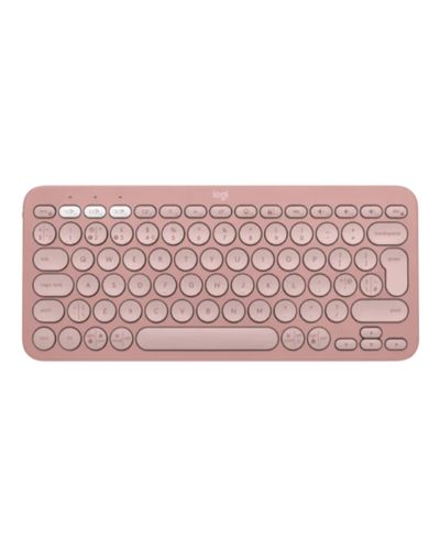 Keyboard LOGITECH Keyboard Pebble Keys 2 K380s - TONAL ROSE - US INT'L - BT - INTNL-973 - UNIVERSAL