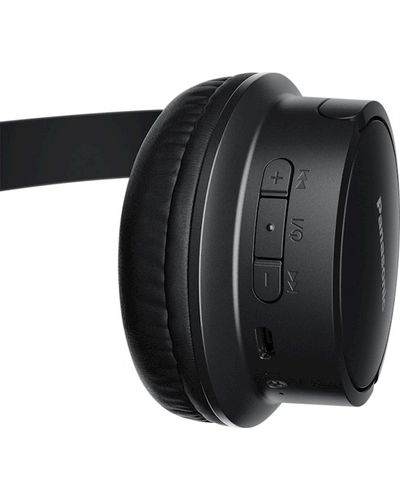ყურსასმენი Panasonic RB-HF520B Bluetooth Over-Ear Headphones (Voice Control, Wireless, Up to 50 Hours Battery Life) Black , 4 image - Primestore.ge