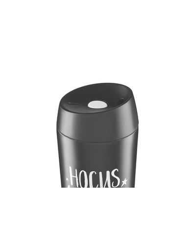 Thermos ARDESTO Travel mug Coffee time Hocus 450 ml, black, s / s, 5 image