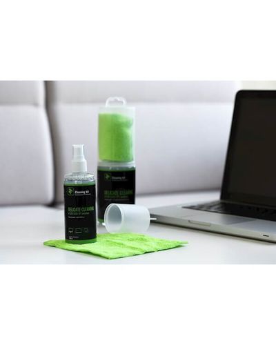 Monitor cleaning 2E Cleaning kit 150ml Liquid for LED / LCD + cloth 15X15 cm., 2 image