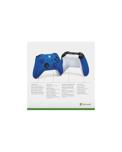 ჯოისტიკი Microsoft Xbox Series X/S Wireless Controller Shock Blue , 5 image - Primestore.ge