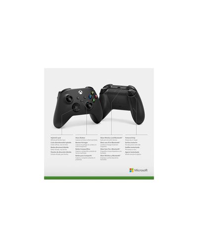 ჯოისტიკი Microsoft Xbox Series X/S Wireless Controller Carbon Black , 5 image - Primestore.ge