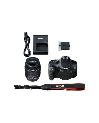 Camera CANON EOS 4000D BLACK + LENS EF-S 18-55 DC III (3011C004AA), 7 image