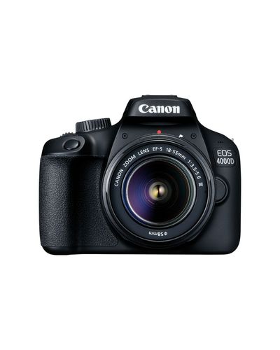 Camera CANON EOS 4000D BLACK + LENS EF-S 18-55 DC III (3011C004AA)