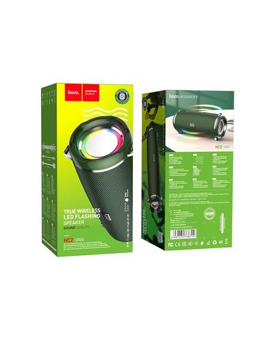 უსადენო დინამიკი HOCO HC2 Xpress sports BT speaker - Green , 4 image - Primestore.ge