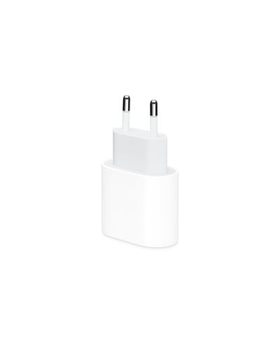 მობილურის დამტენი Apple 20W USB-C Power Adapter (MHJE3ZM/A) White  - Primestore.ge