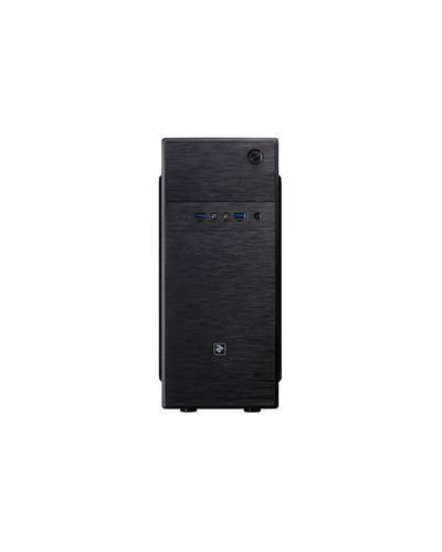 Case 2E E183-400 Case ALFA MidT, PSU ATX400W, 2xUSB3.0, metal perforated (side panel) Black, 4 image
