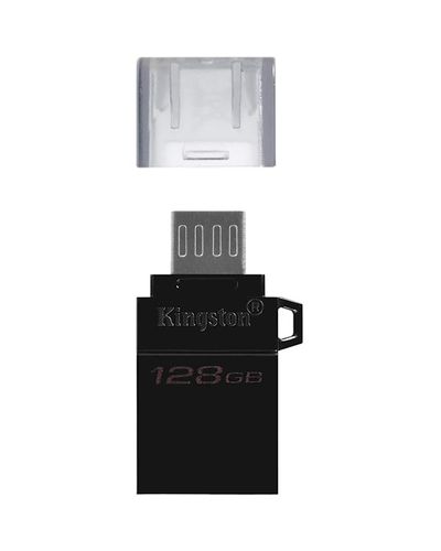 USB ფლეშ მეხსიერება Kingston 128GB USB 3.2 G2 microUSB DT microDuo OTG , 2 image - Primestore.ge