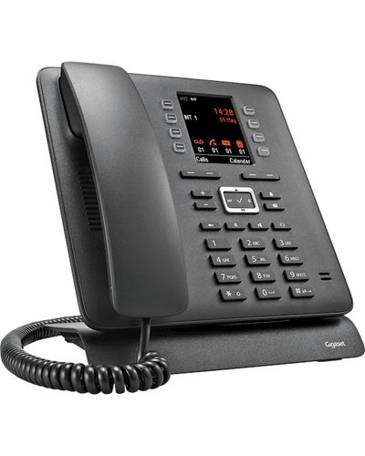 სტაციონალური ტელეფონი Gigaset Pro Maxwell C Corded VoIP Bluetooth, Visual call notification, Redial TFT Black , 4 image - Primestore.ge
