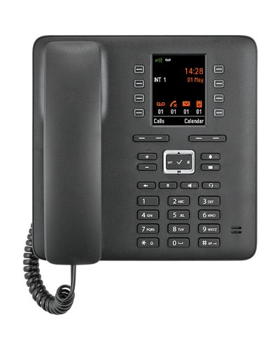 Landline Gigaset Pro Maxwell C Corded VoIP Bluetooth, Visual call notification, Redial TFT Black