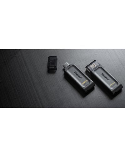 USB ფლეშ მეხსიერების ბარათი DT70/64GB Kingston 64GB USB-C 3.2 Gen 1 DataTraveler 70 , 3 image - Primestore.ge
